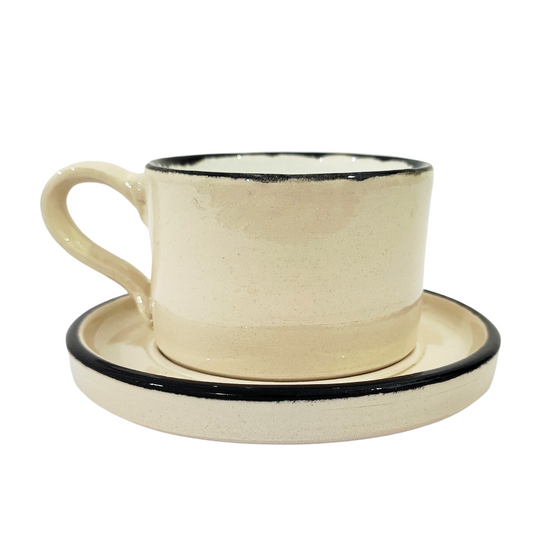 SYMBOLICA cup with saucer